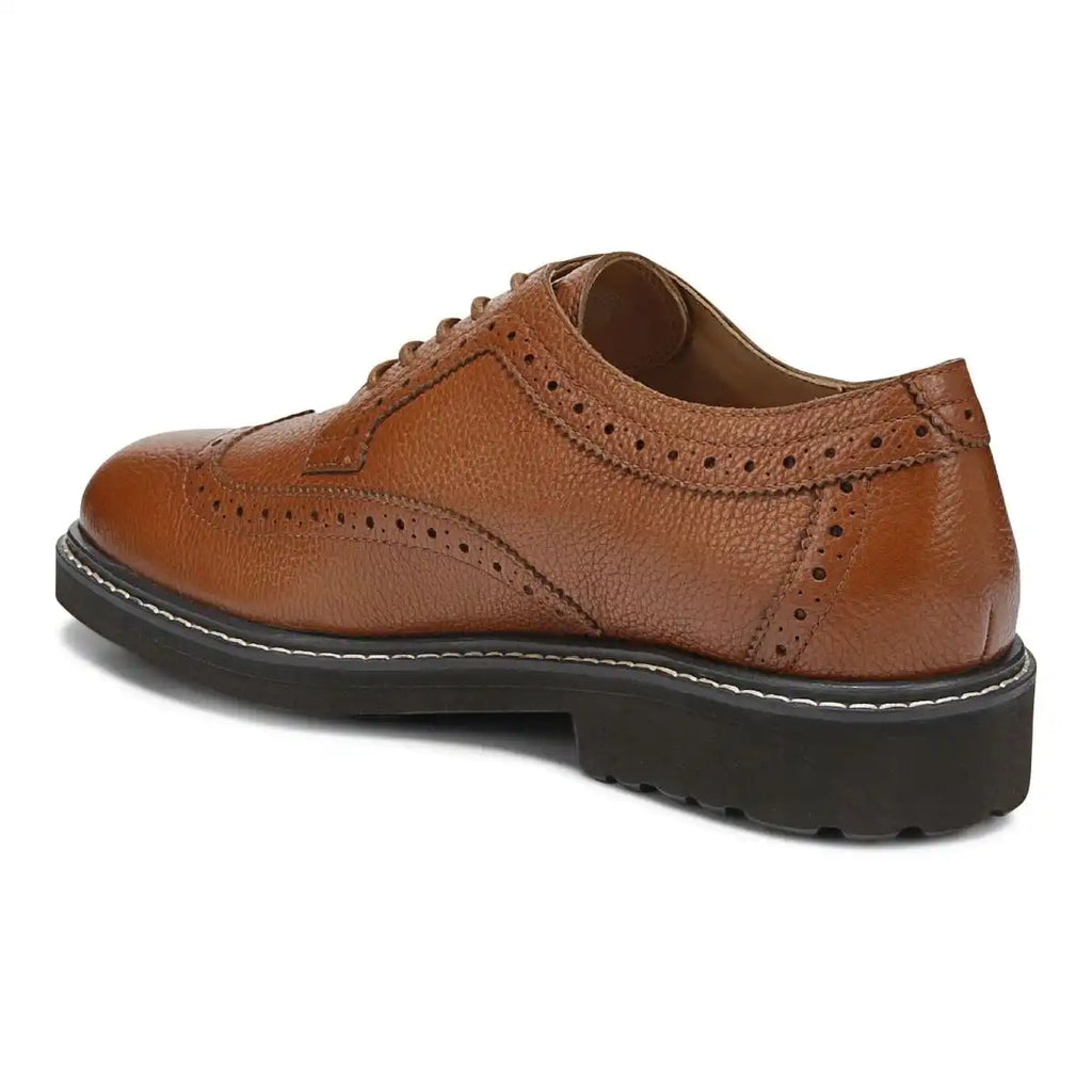 Lombard Oxford Lace Up Tan Leather