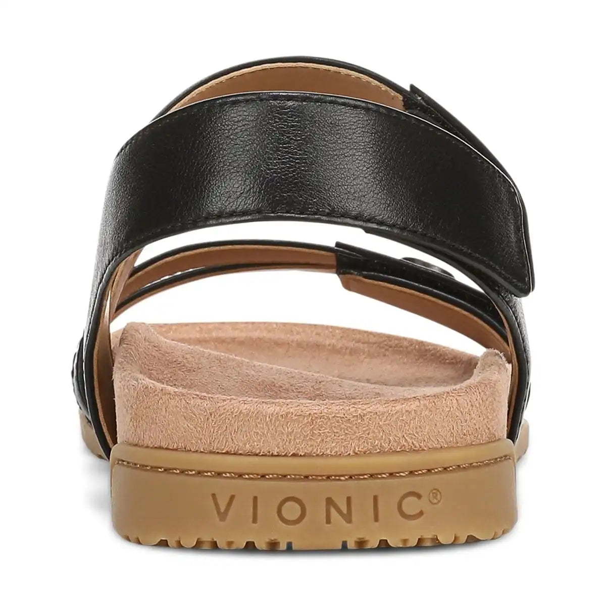 Essie Strappy Sandal Black Leather