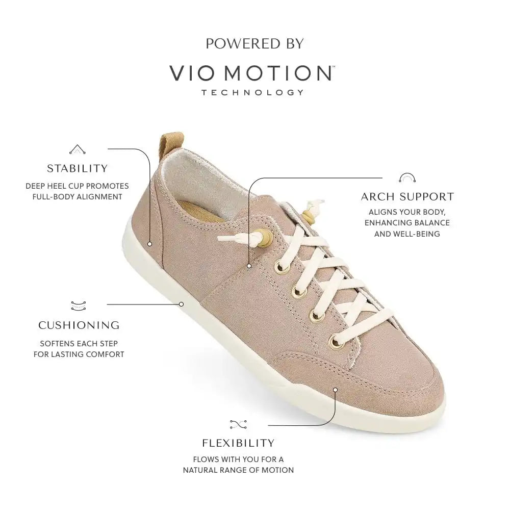 Beach Pismo 2.0 Casual Sneaker Misty Lilac Stretch Fabric