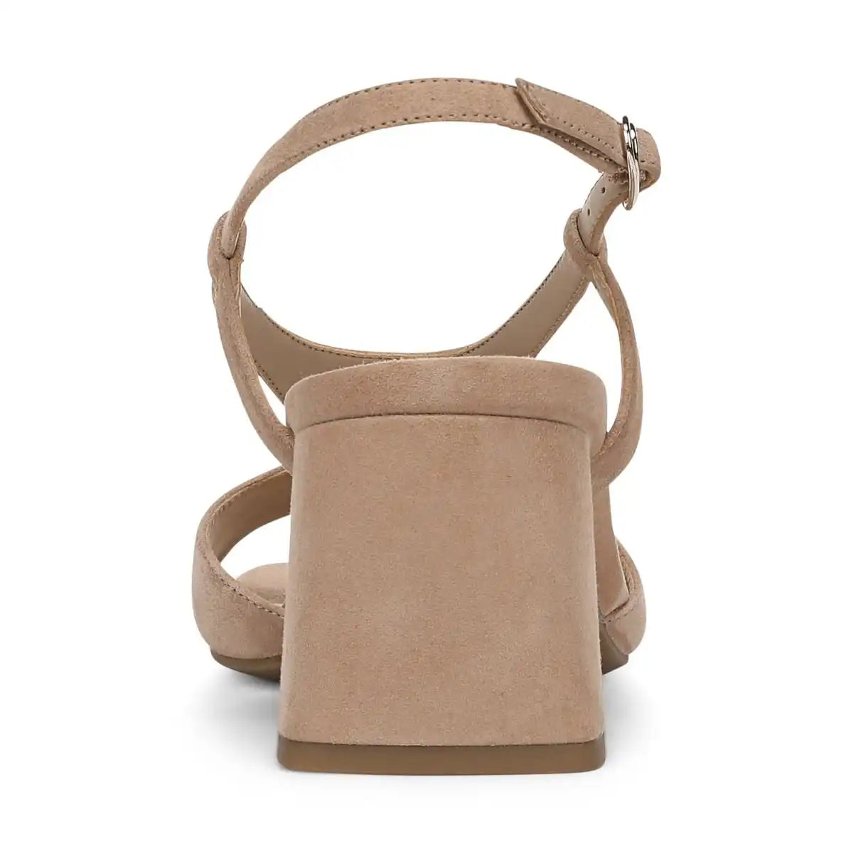 Raquel Heeled Sandal Desert Sand Suede
