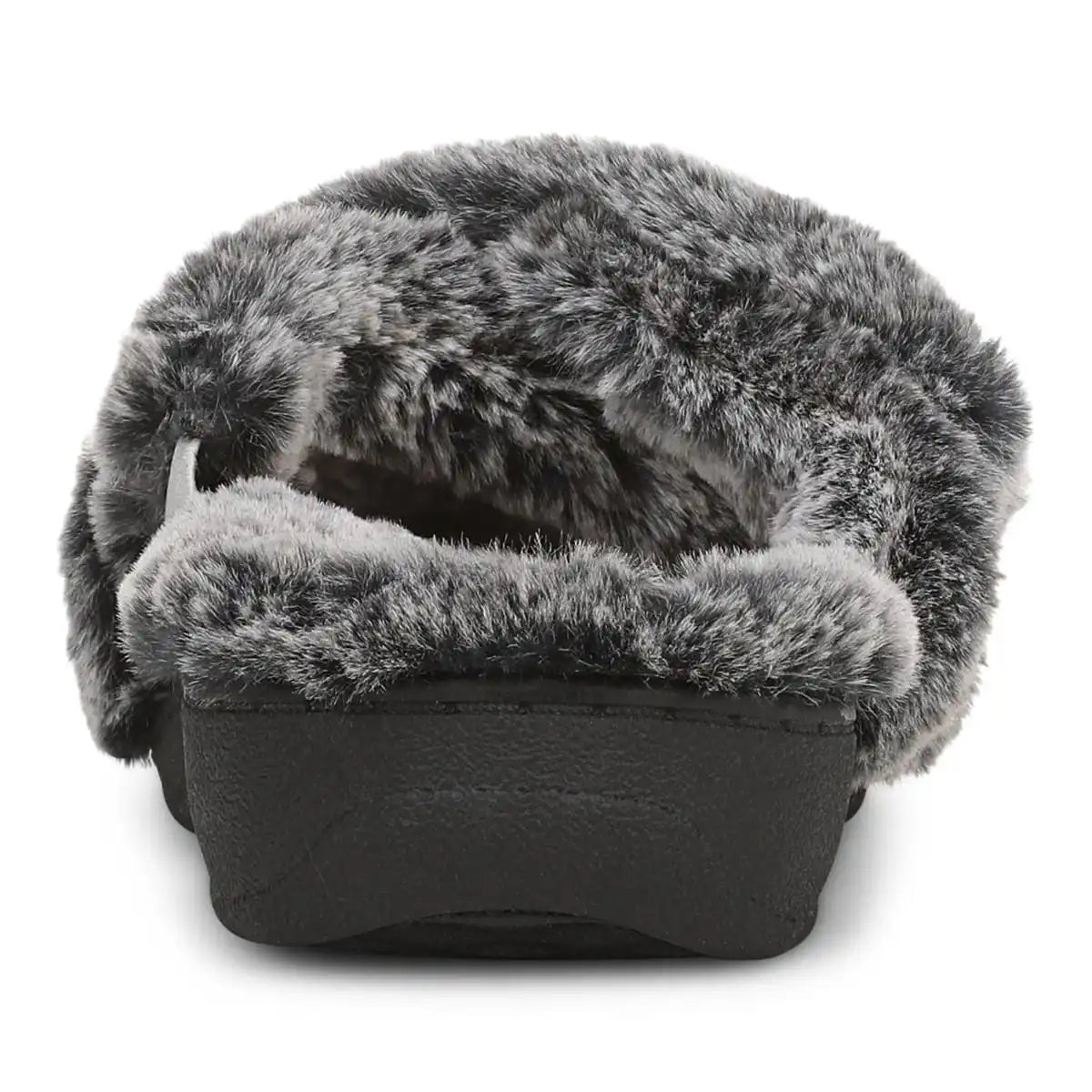 Relax II Slippers Dark Grey Fur
