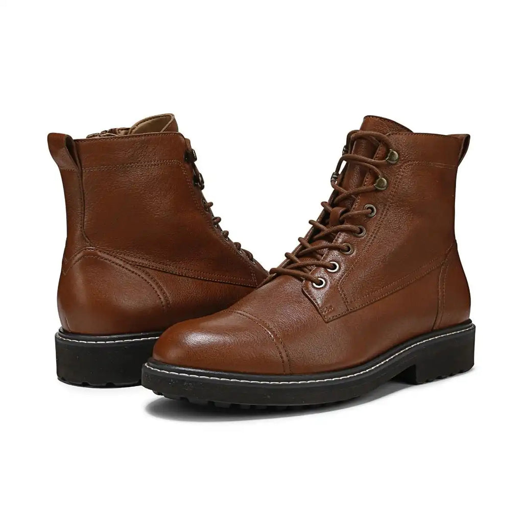 Livermore Lace Up Boot Dark Khaki Suede
