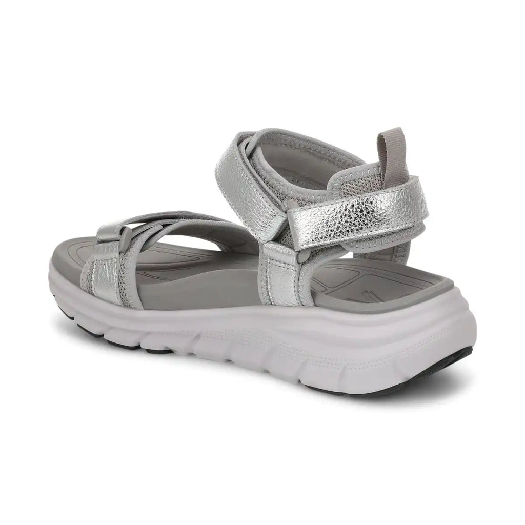 Walk Max Wanderer Sandal Silver Leather