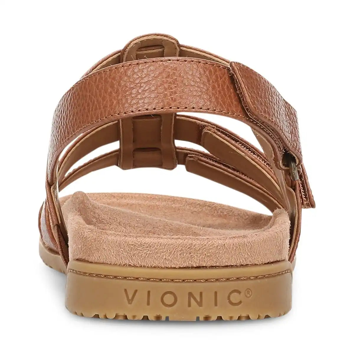 Eureka Strappy Sandal Tan Leather