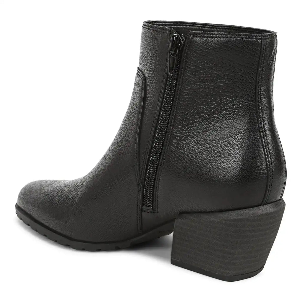 Bianca Ankle Boot Black Leather