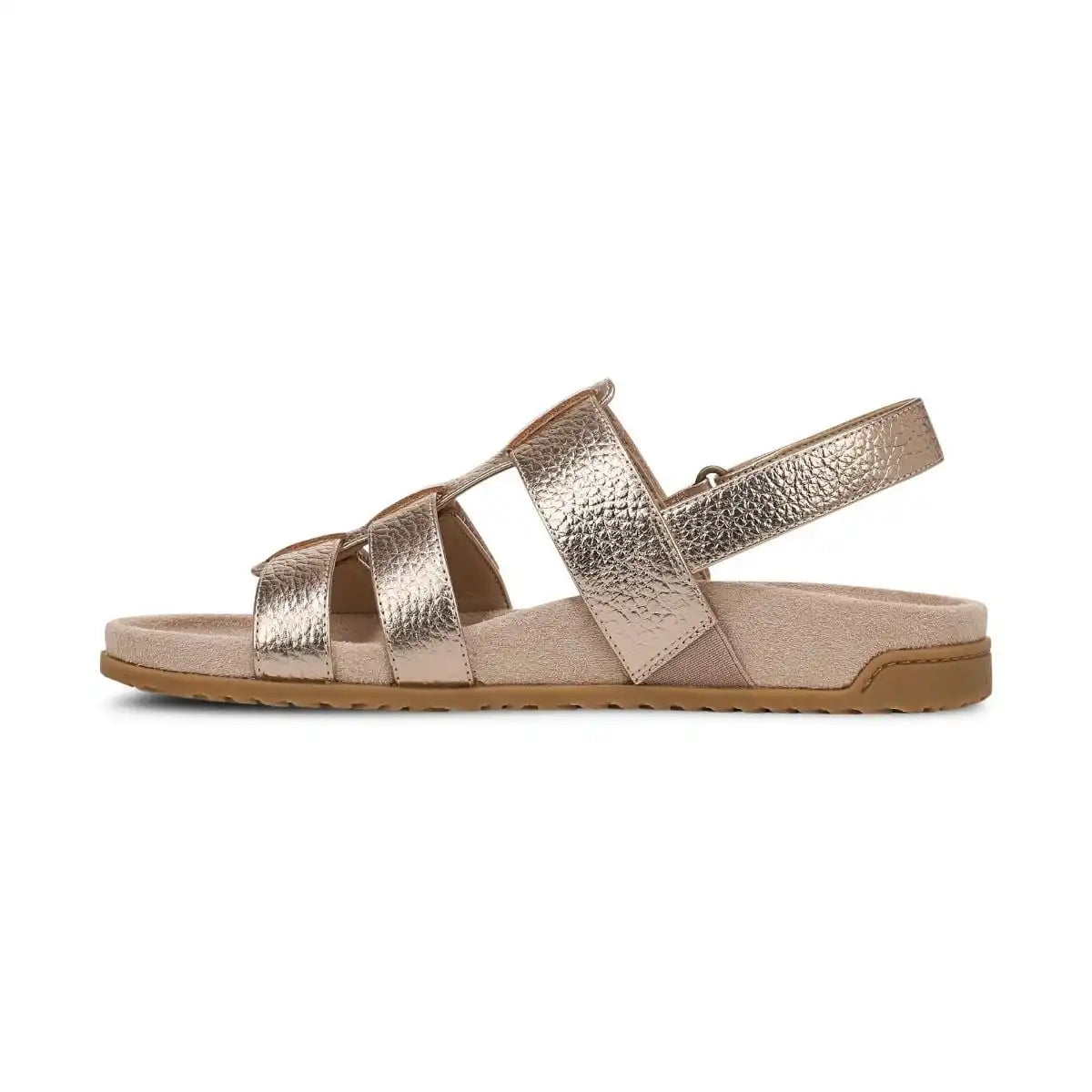 Eureka Strappy Sandal Bronze Leather