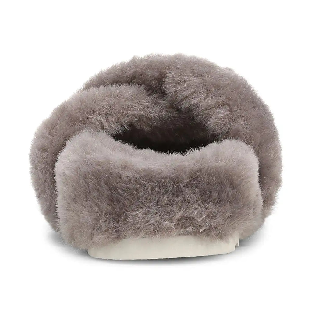 Peppa Open Toe Slipper Dark Grey