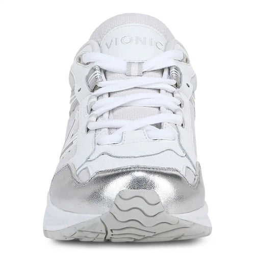 23Walk 2.0 Sneaker White Silver Leather