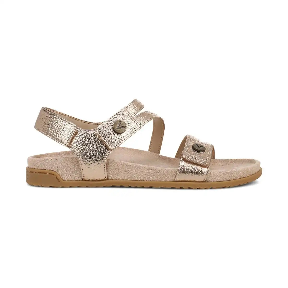Essie Strappy Sandal Bronze Leather