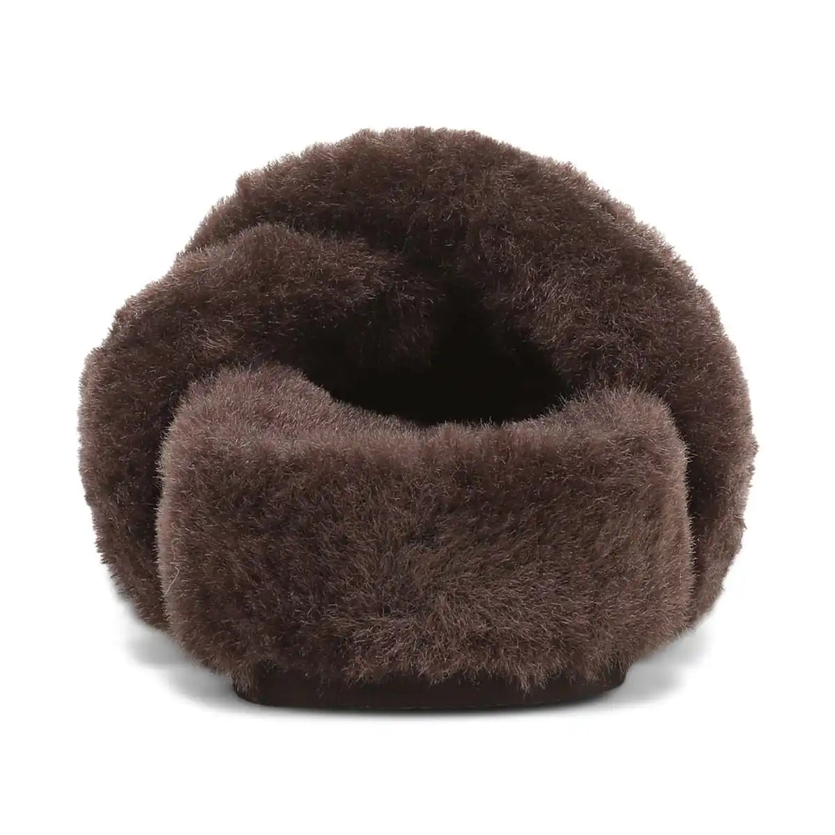 Peppa Open Toe Slipper Dark Brown
