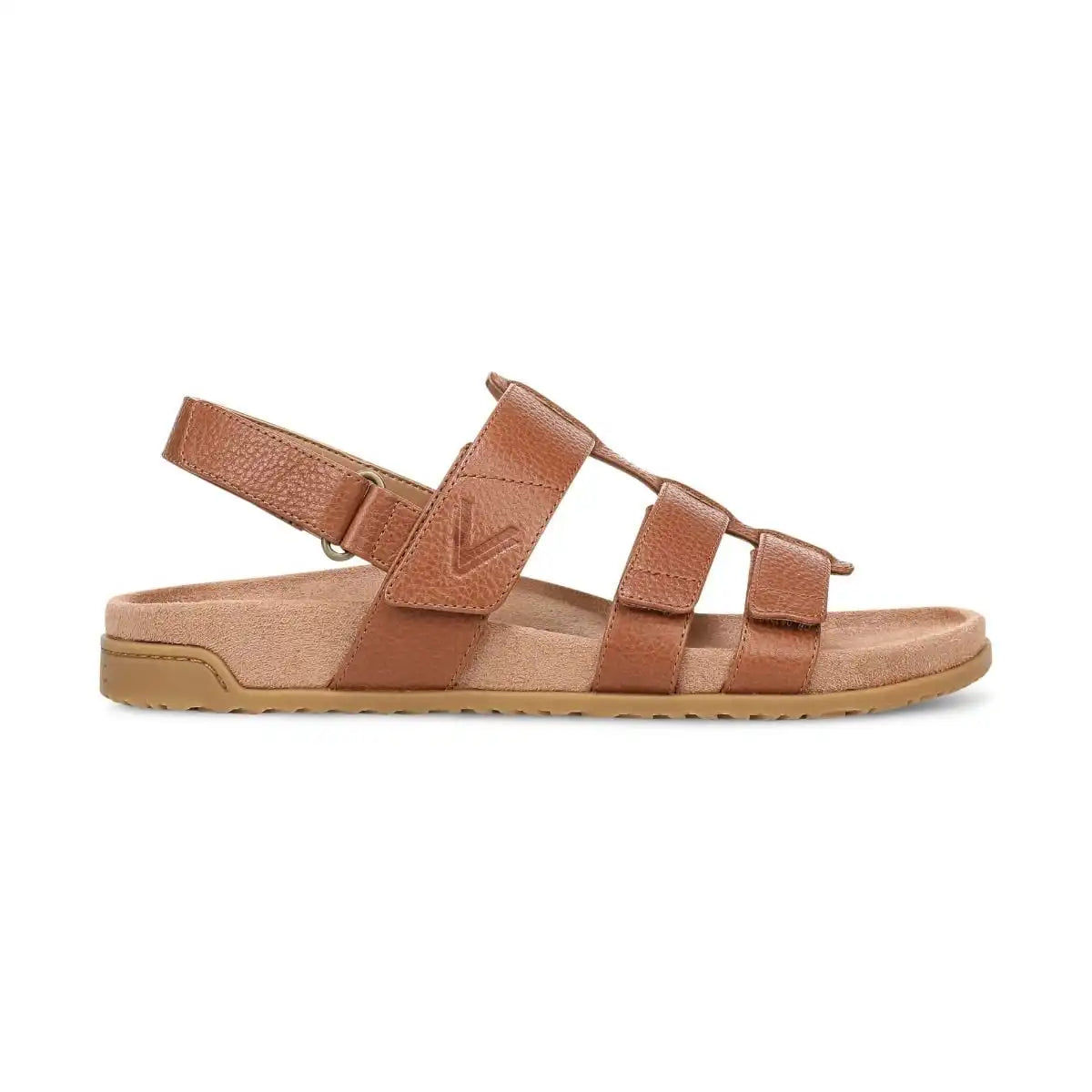 Eureka Strappy Sandal Tan Leather
