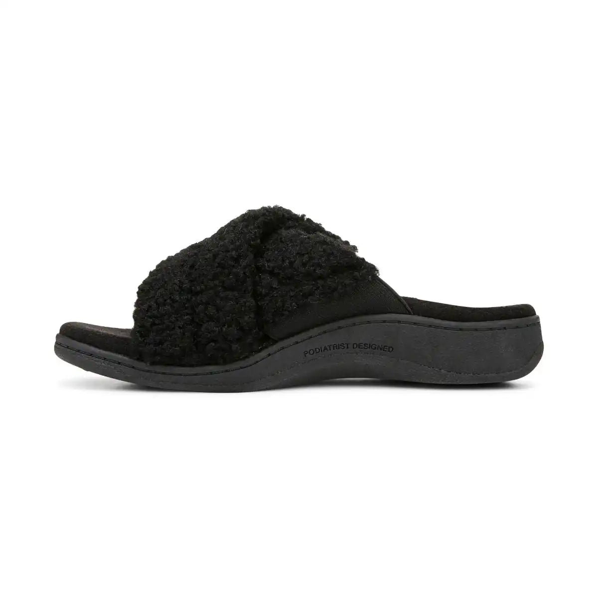 Relax II Slippers Black Shearling