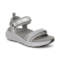 Walk Max Wanderer Sandal Silver Leather