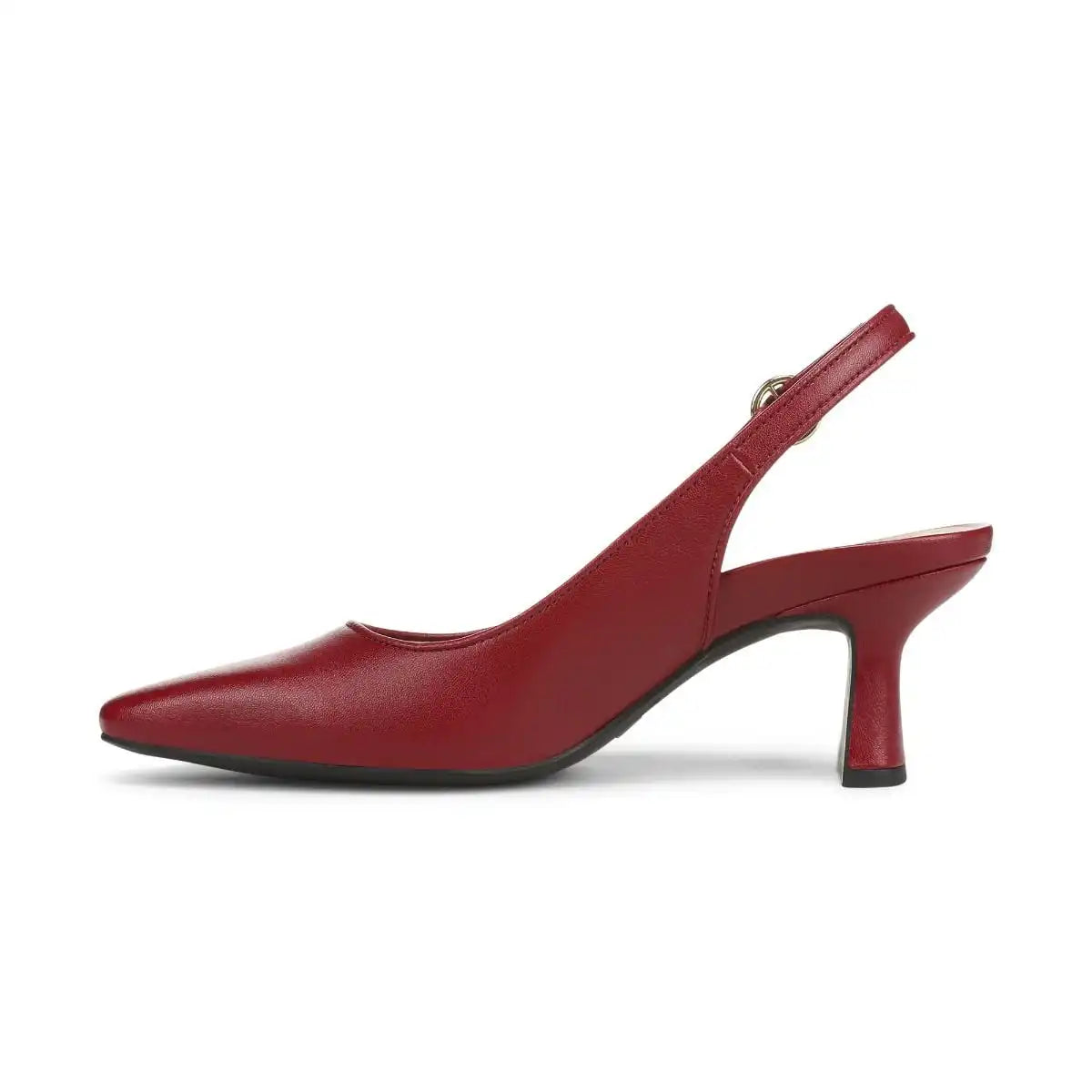 Perris Slingback Heel Cabernet Red Leather