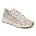Uptown Sneaker Ivory Python Print Leather