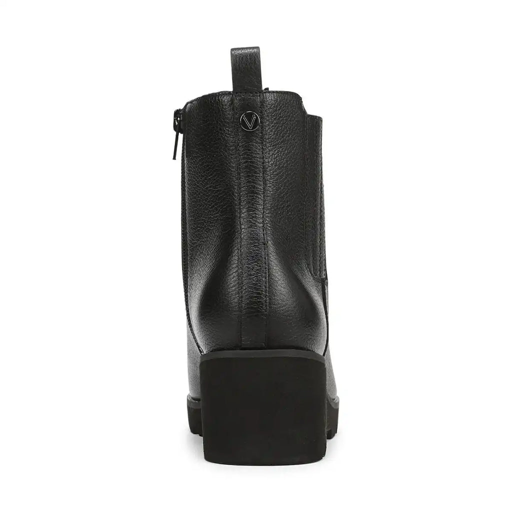 Aria 2.0 Wedge Ankle Bootie Black Leather