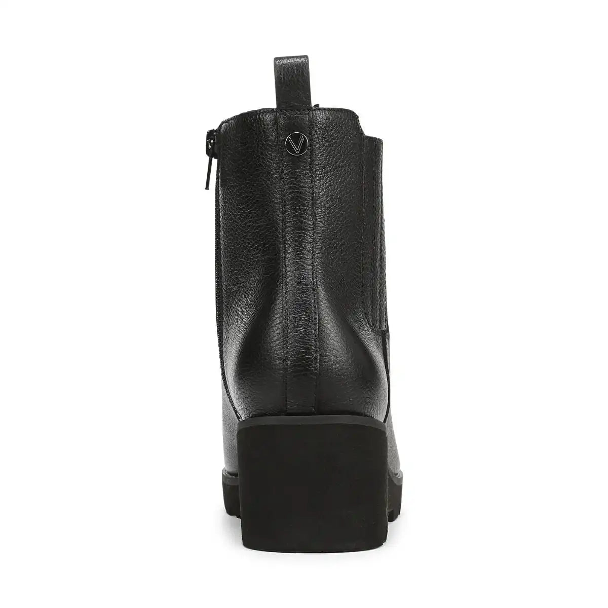 Aria 2.0 Wedge Ankle Bootie Black Leather