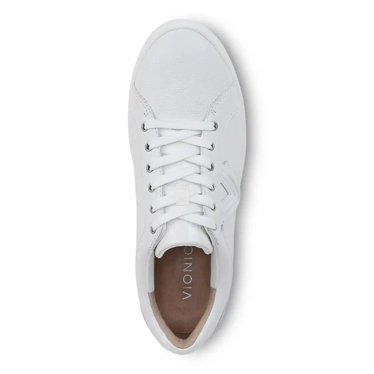 Kearny Platform Lace Up Sneaker White Leather