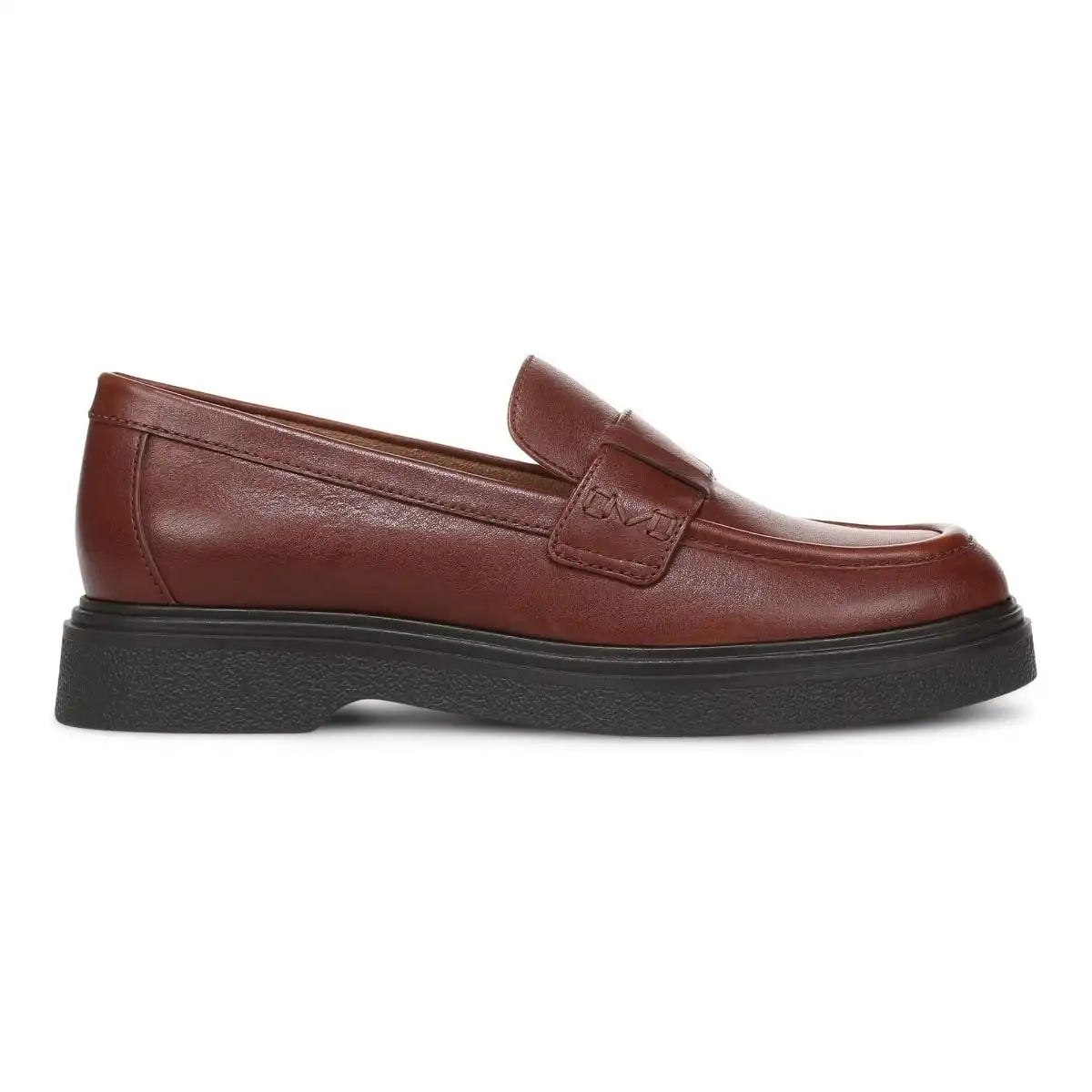 Dolores Loafer Hazelnut Snake Embossed Leather