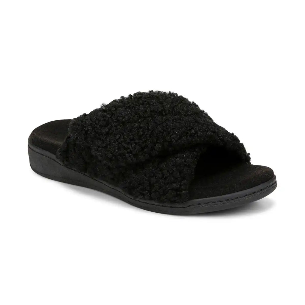 Relax II Slippers Black Shearling