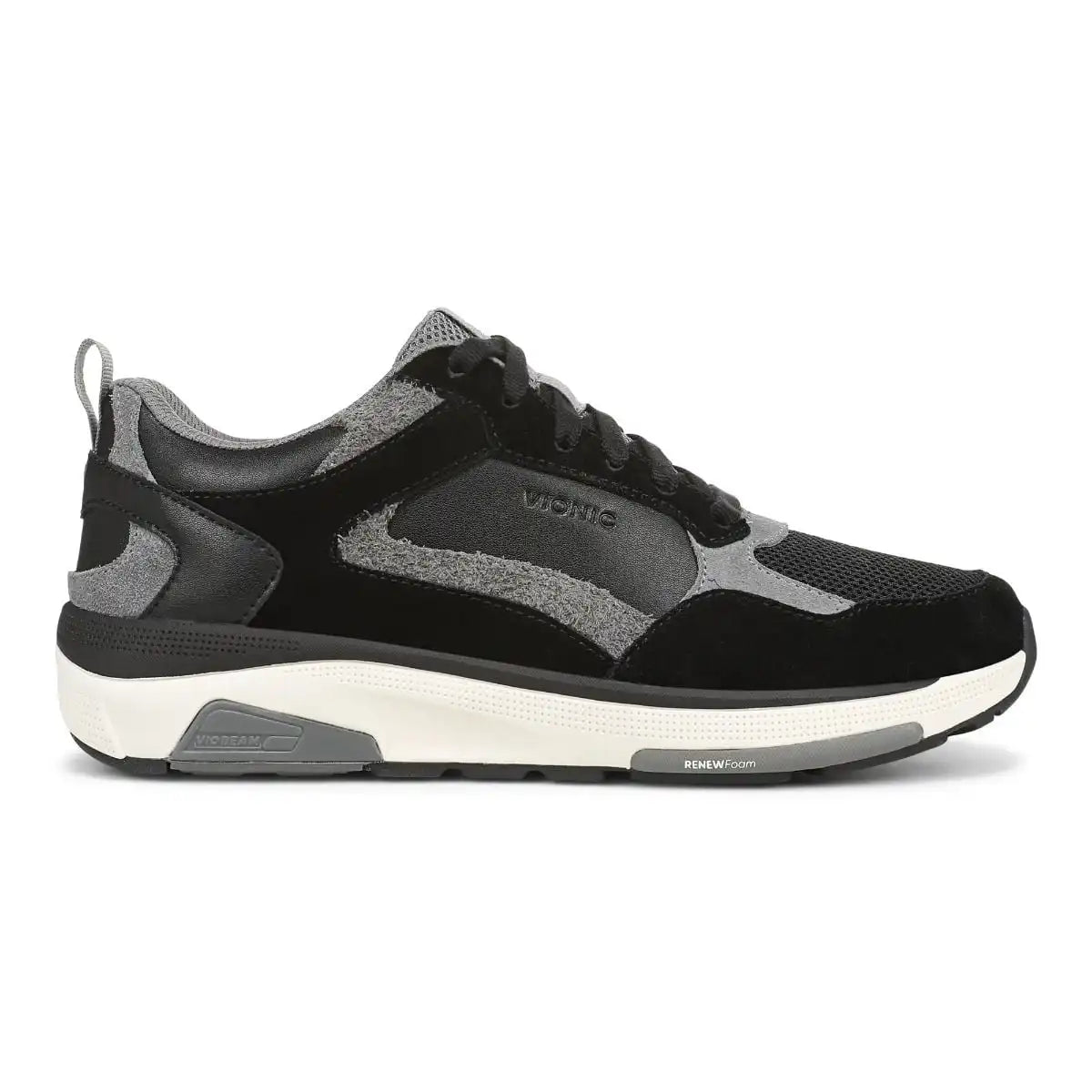 Walk Strider Weekender Sneaker Black Slate Grey