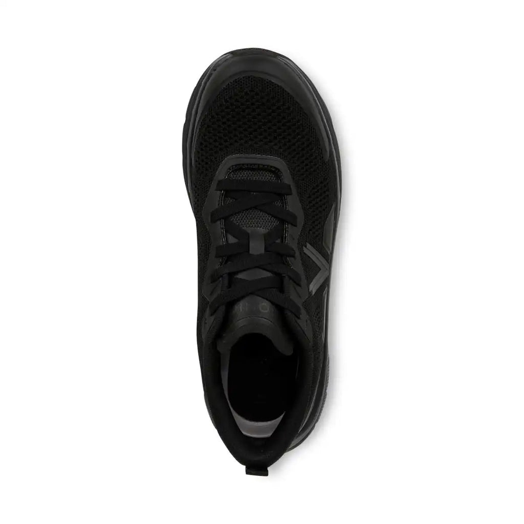 Men's Walk Max Lace Up Sneaker Black Black
