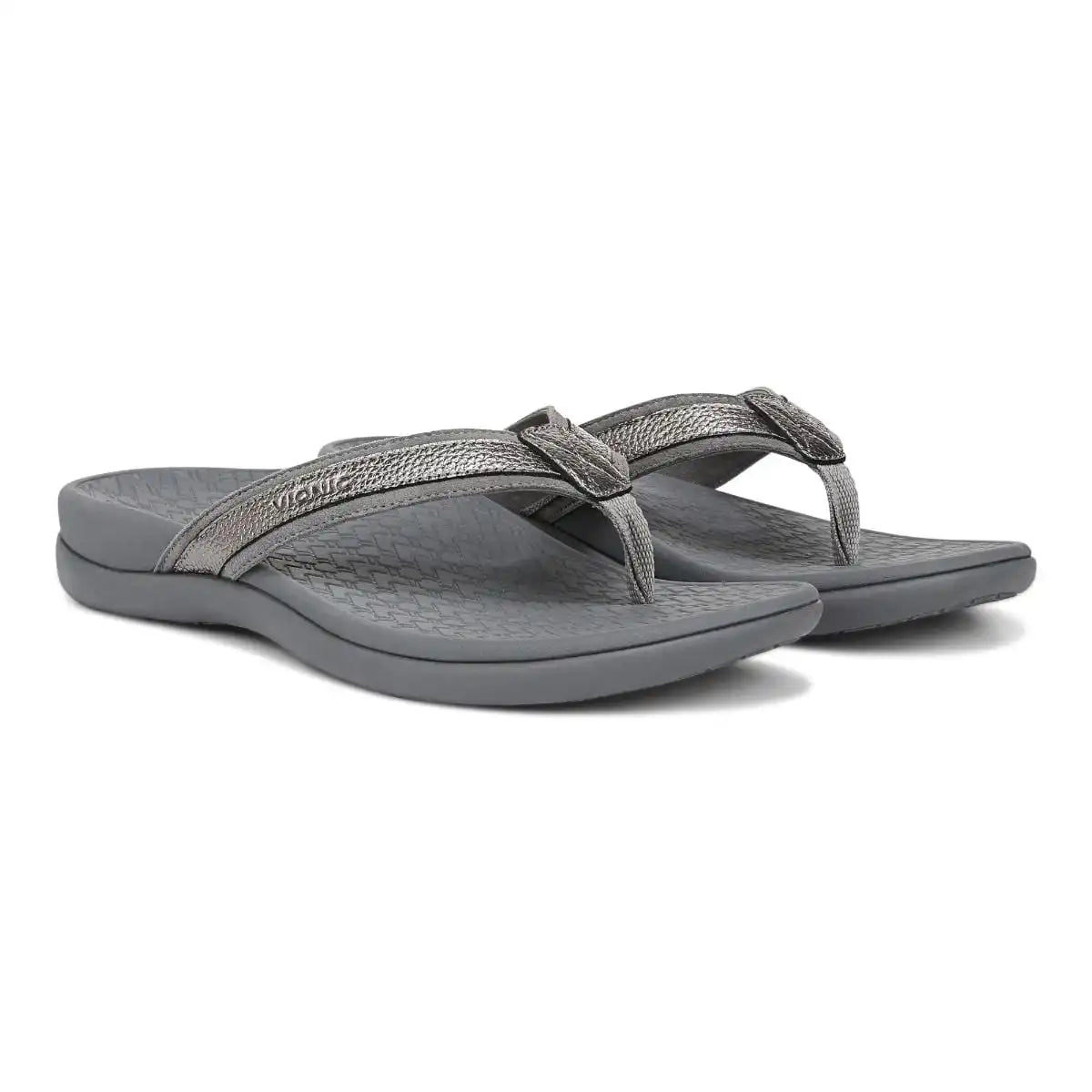 Tide 2.0 Toe Post Sandal Pewter Leather