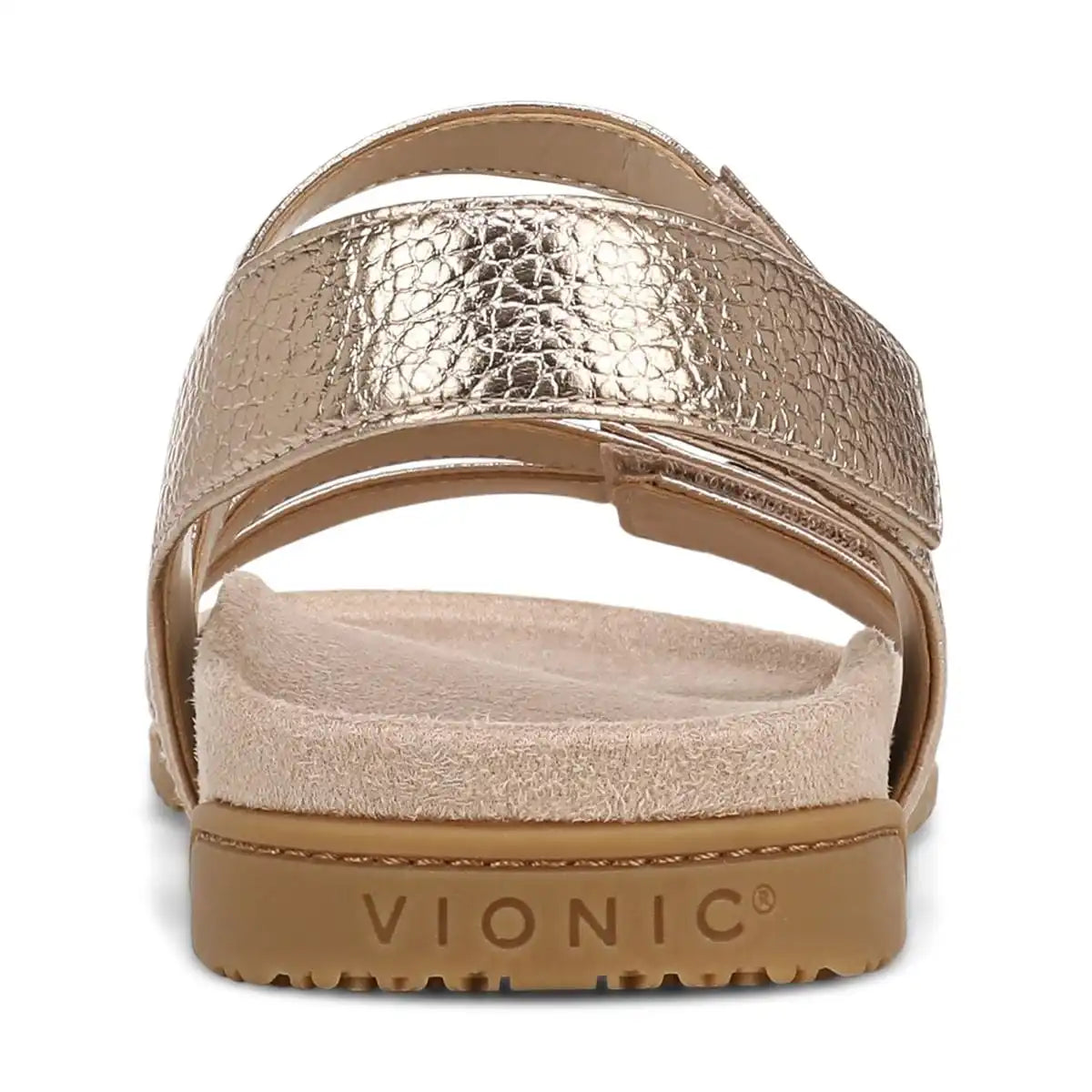Essie Strappy Sandal Bronze Leather