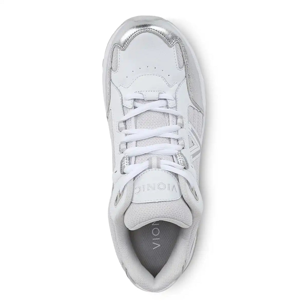 23Walk 2.0 Sneaker White Silver Leather