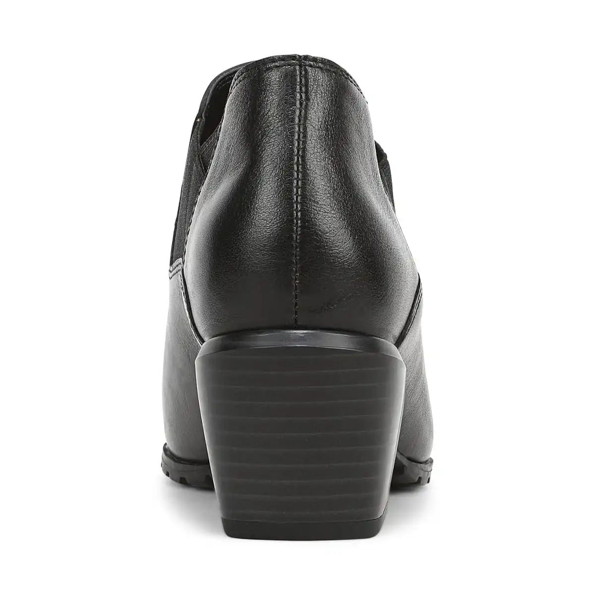 Bethany Heeled Ankle Boot Black Leather