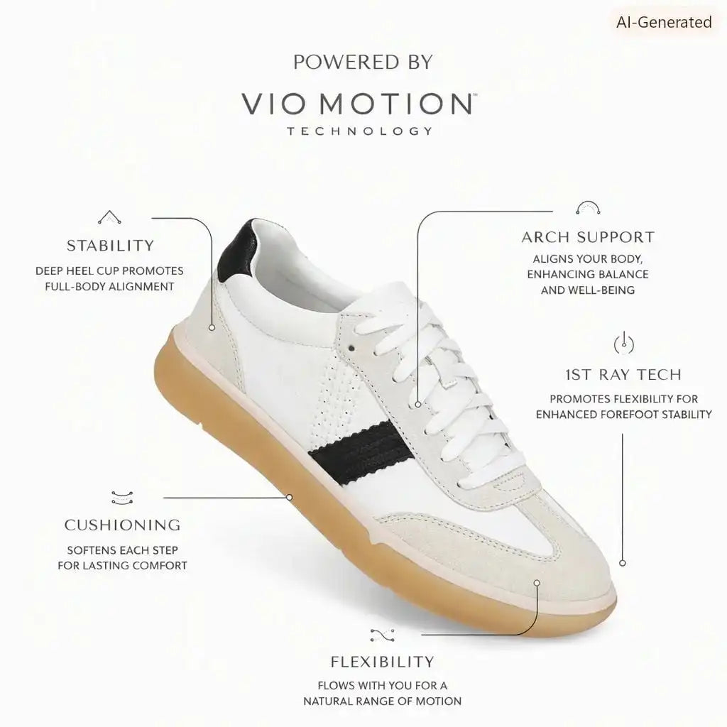 City Walk Sneaker Silver Leather