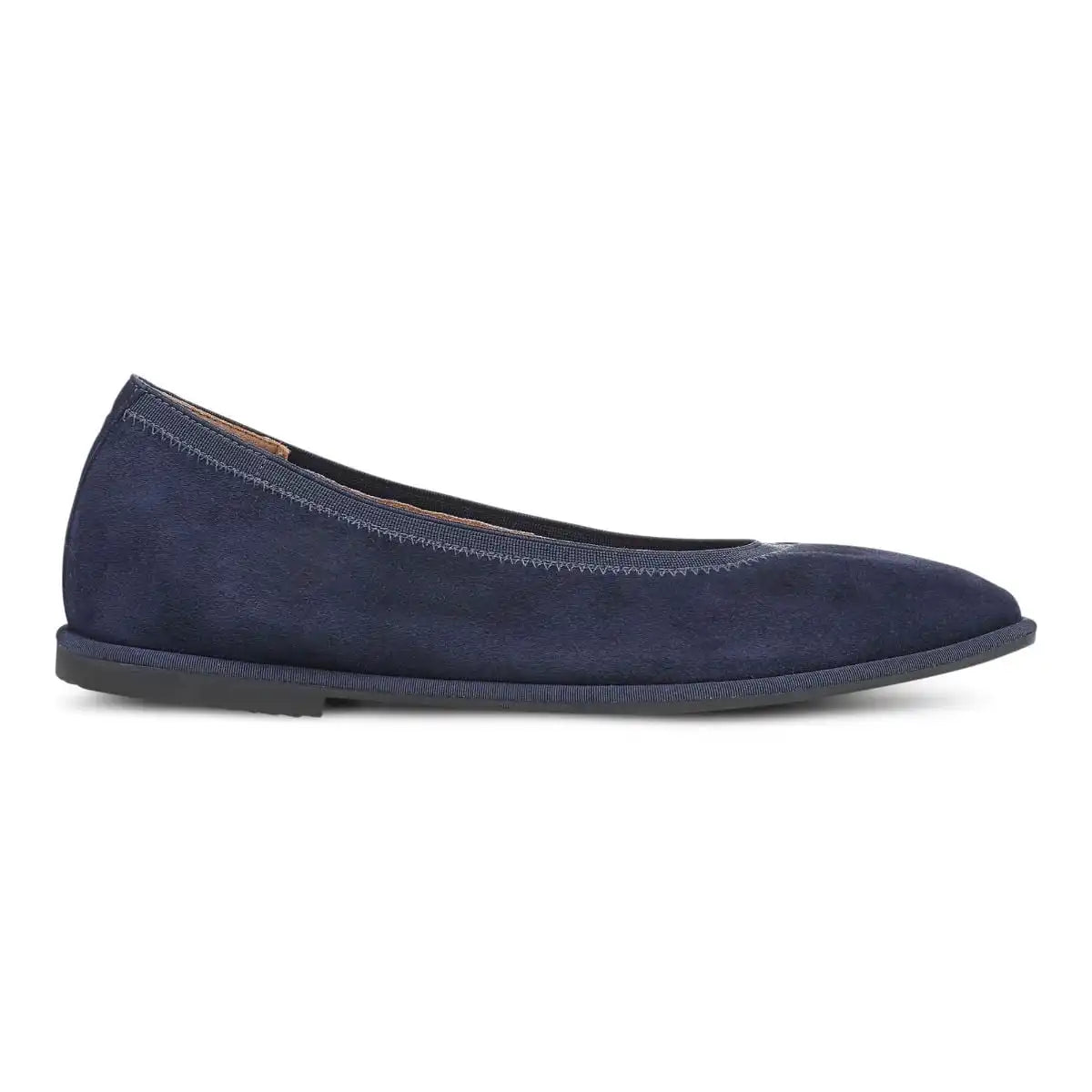 Caroll 2.0 Ballet Flat Navy Blazer Suede