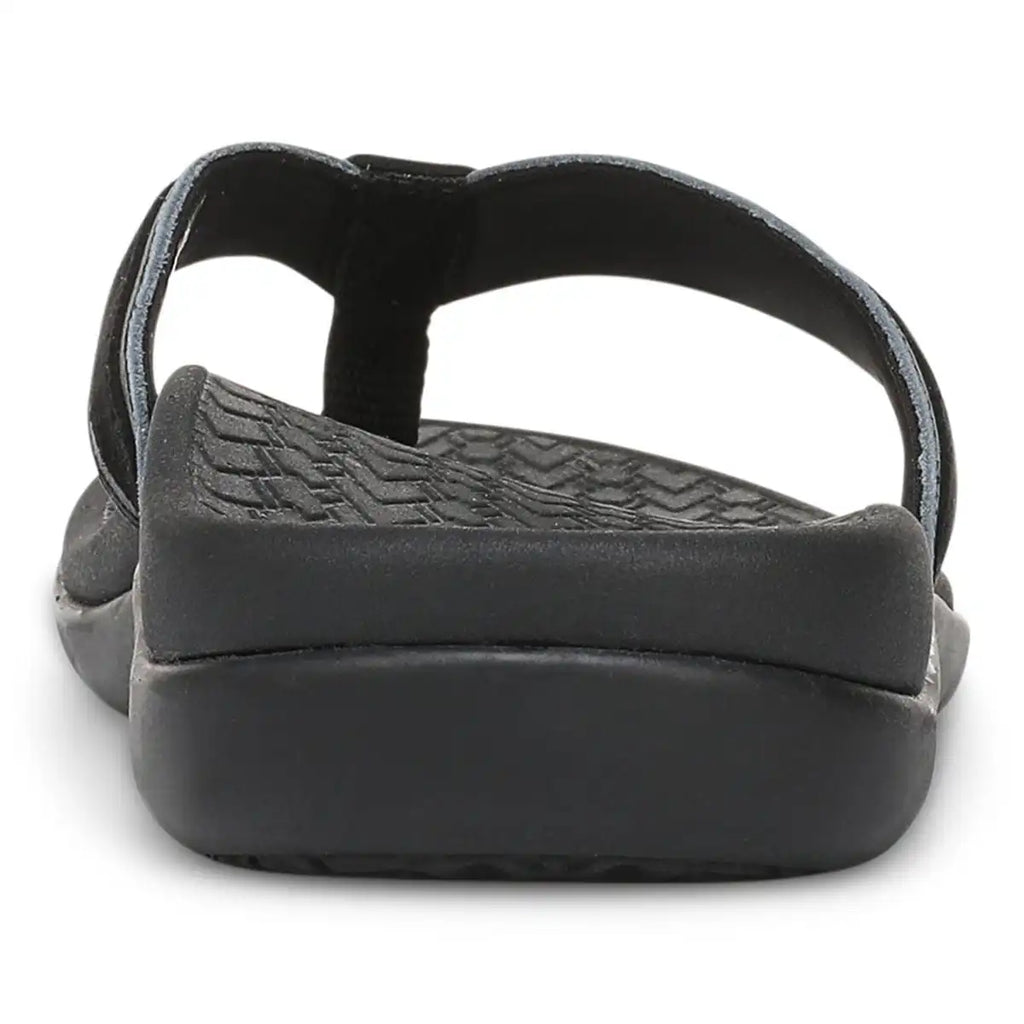 Tide 2.0 Toe Post Sandal Black Suede