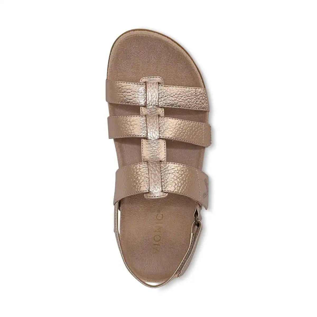 Eureka Strappy Sandal Bronze Leather