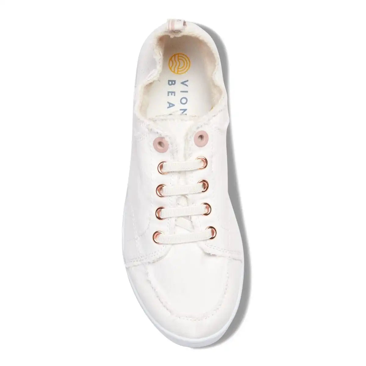 Beach Pismo Casual Sneaker: Canvas Cream