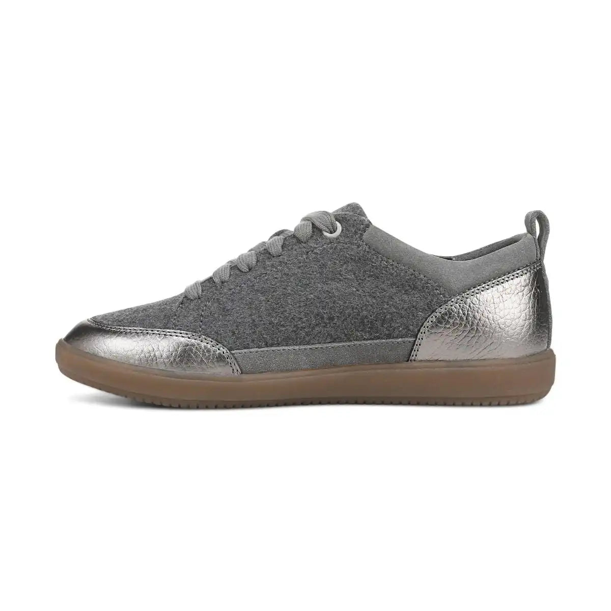 Larkspur Sneaker Dark Grey Wool Flannel
