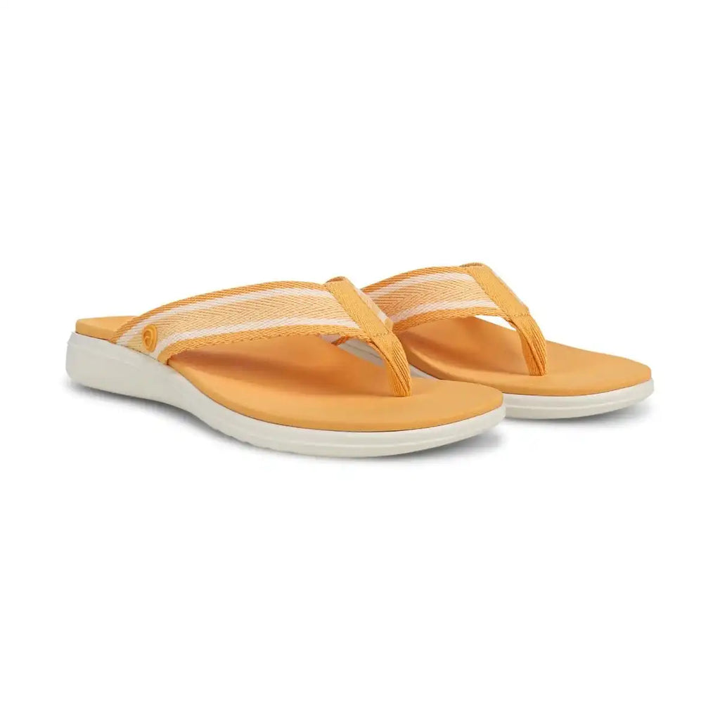 Beach Indigo Toe Post Sandal Amber Yellow Multi