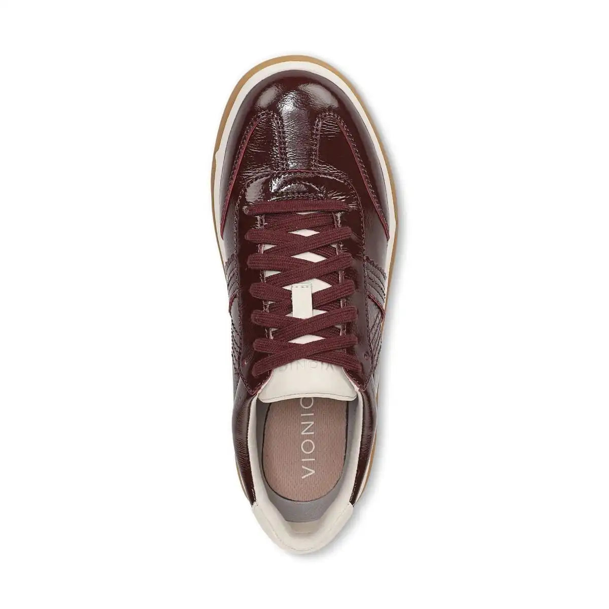 City Walk Sneaker Redwood Wine Patent