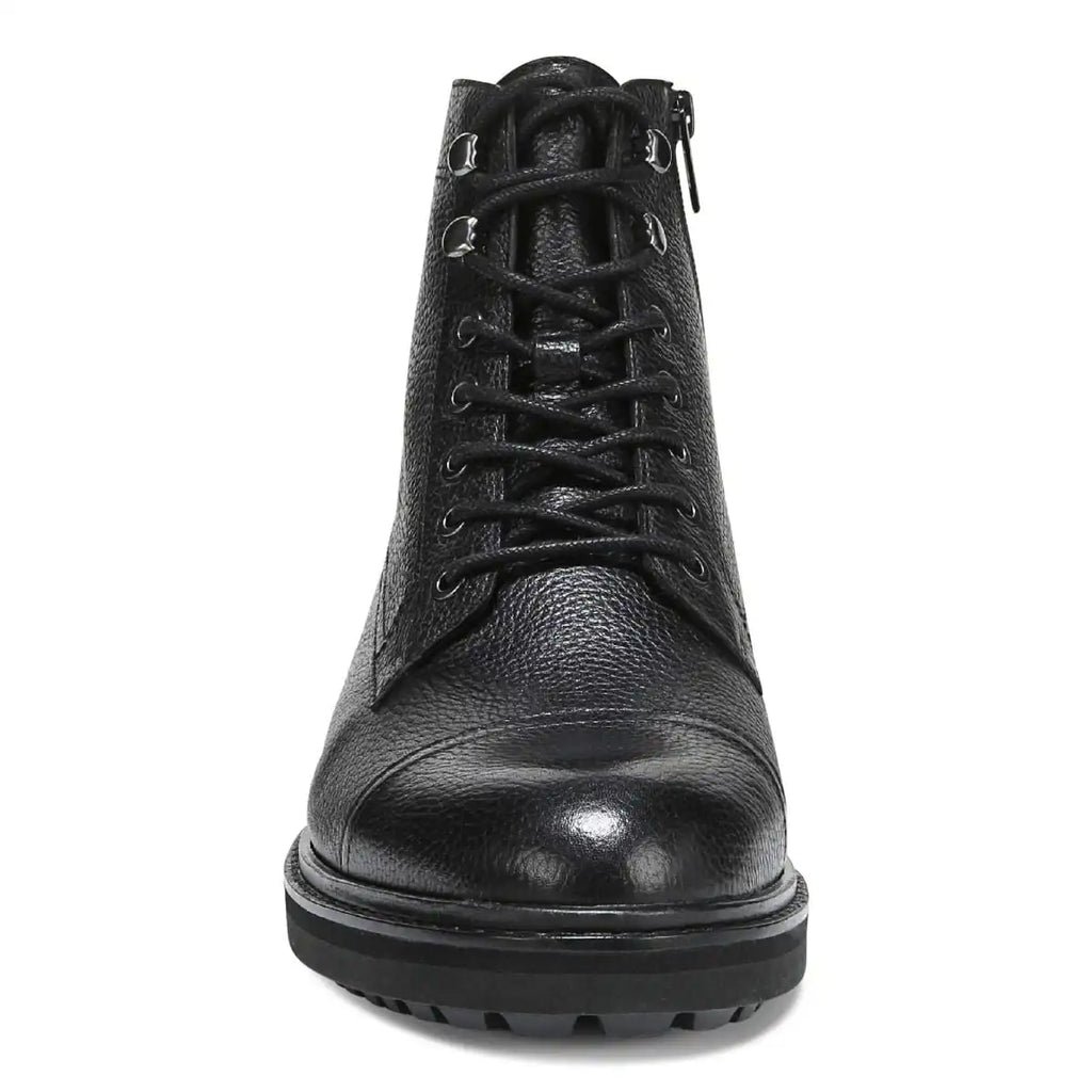 Livermore Lace Up Boot Black Leather