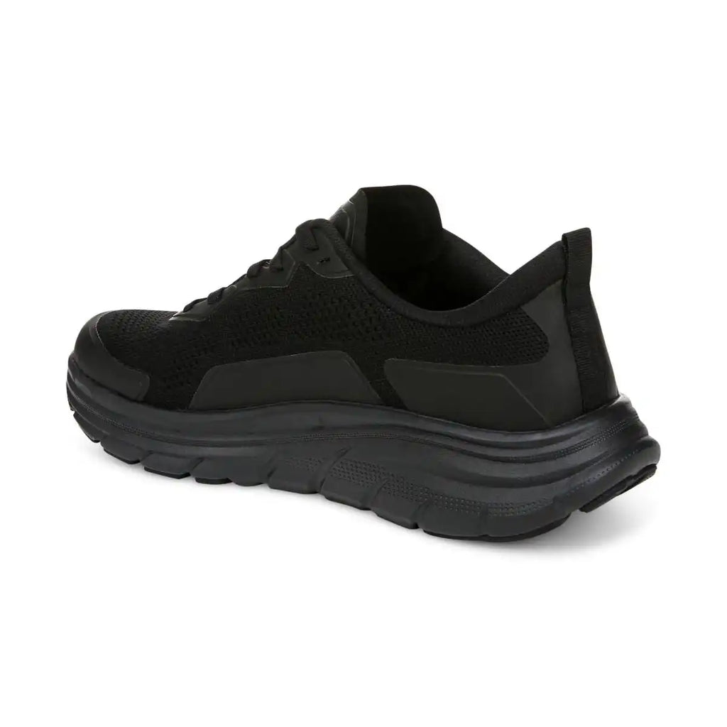 Men's Walk Max Lace Up Sneaker Black Black