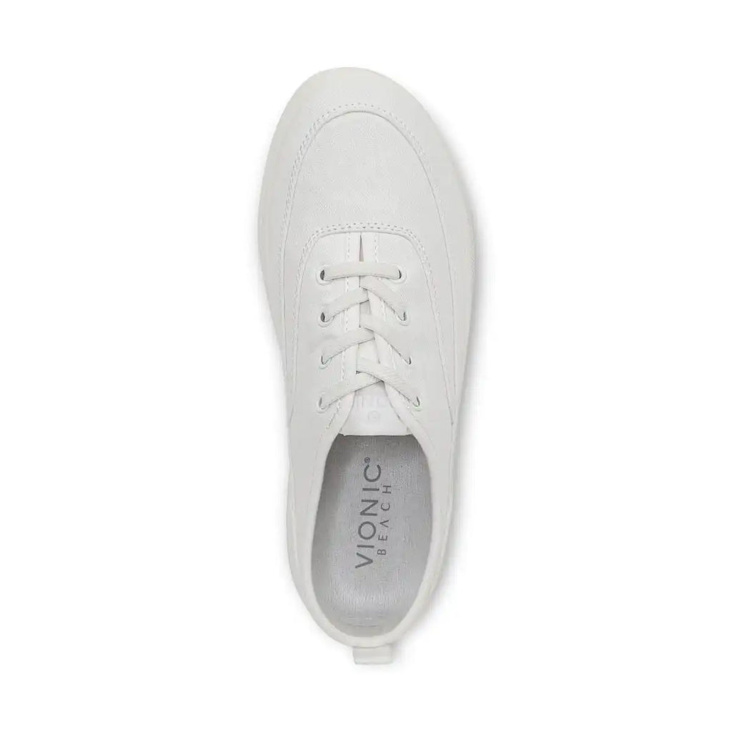 Beach Cyan Slip On Sneaker White