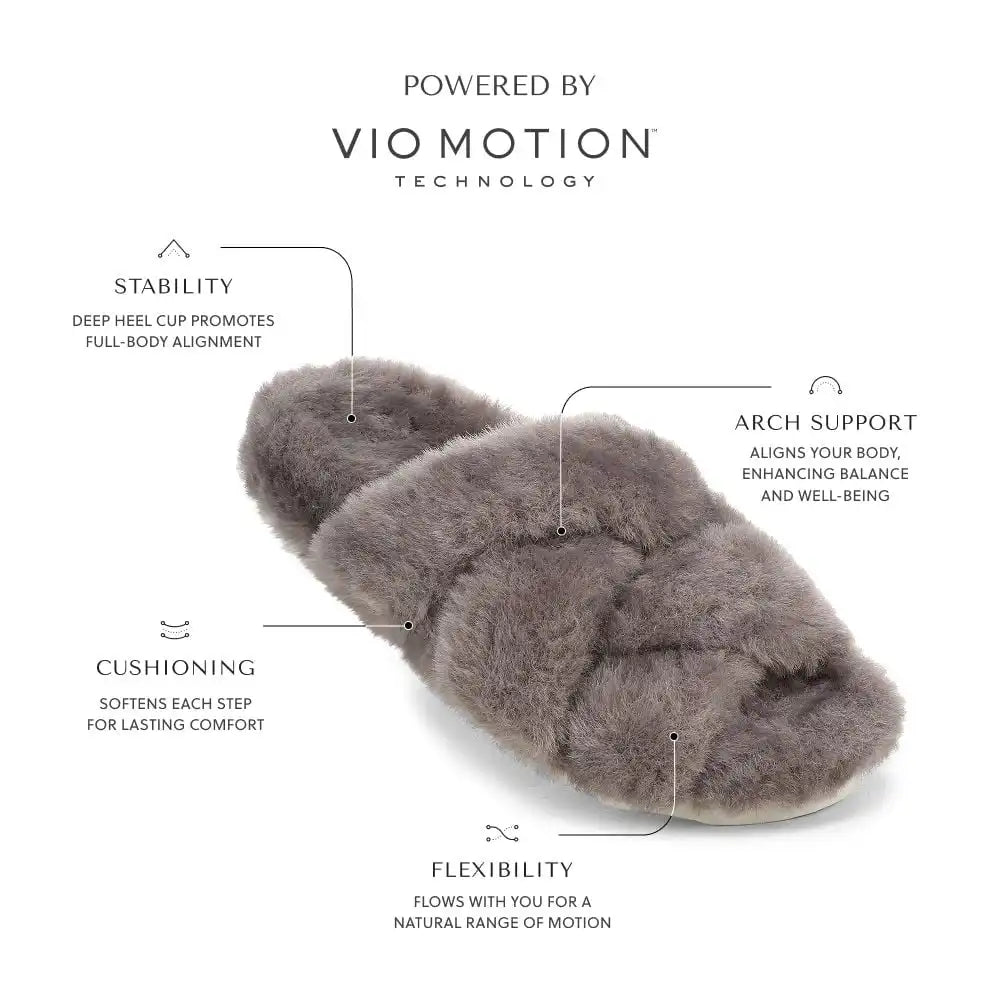 Peppa Open Toe Slipper Dark Brown