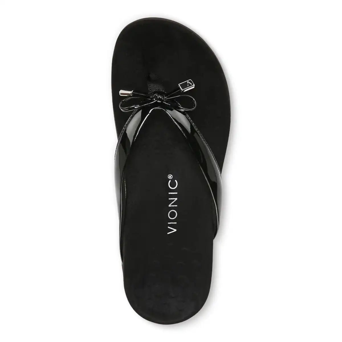 Bella Toe Post Sandal Black