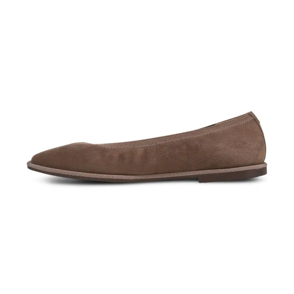 Caroll 2.0 Ballet Flat Grunge Grey Suede