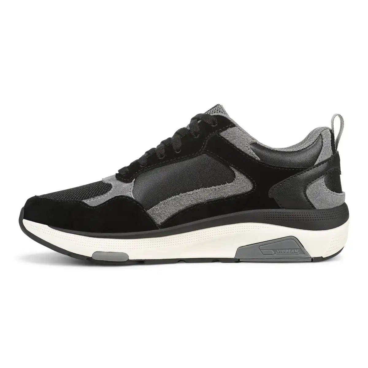 Walk Strider Weekender Sneaker Black Slate Grey