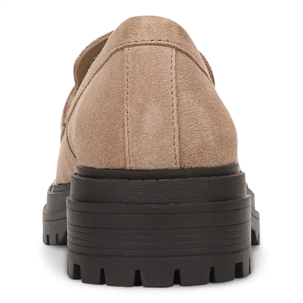Georgia Lug Sole Loafer Desert Sand Suede