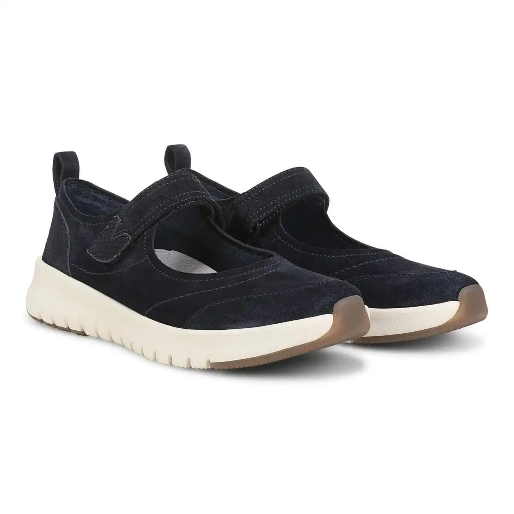 Uptown Mary Jane Sneaker Navy Blazer Suede