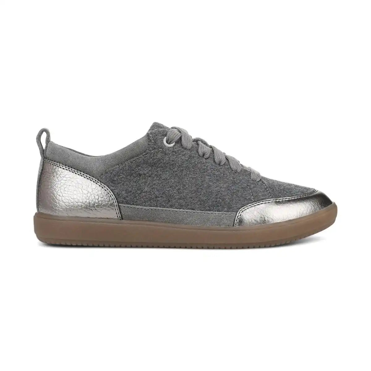 Larkspur Sneaker Dark Grey Wool Flannel
