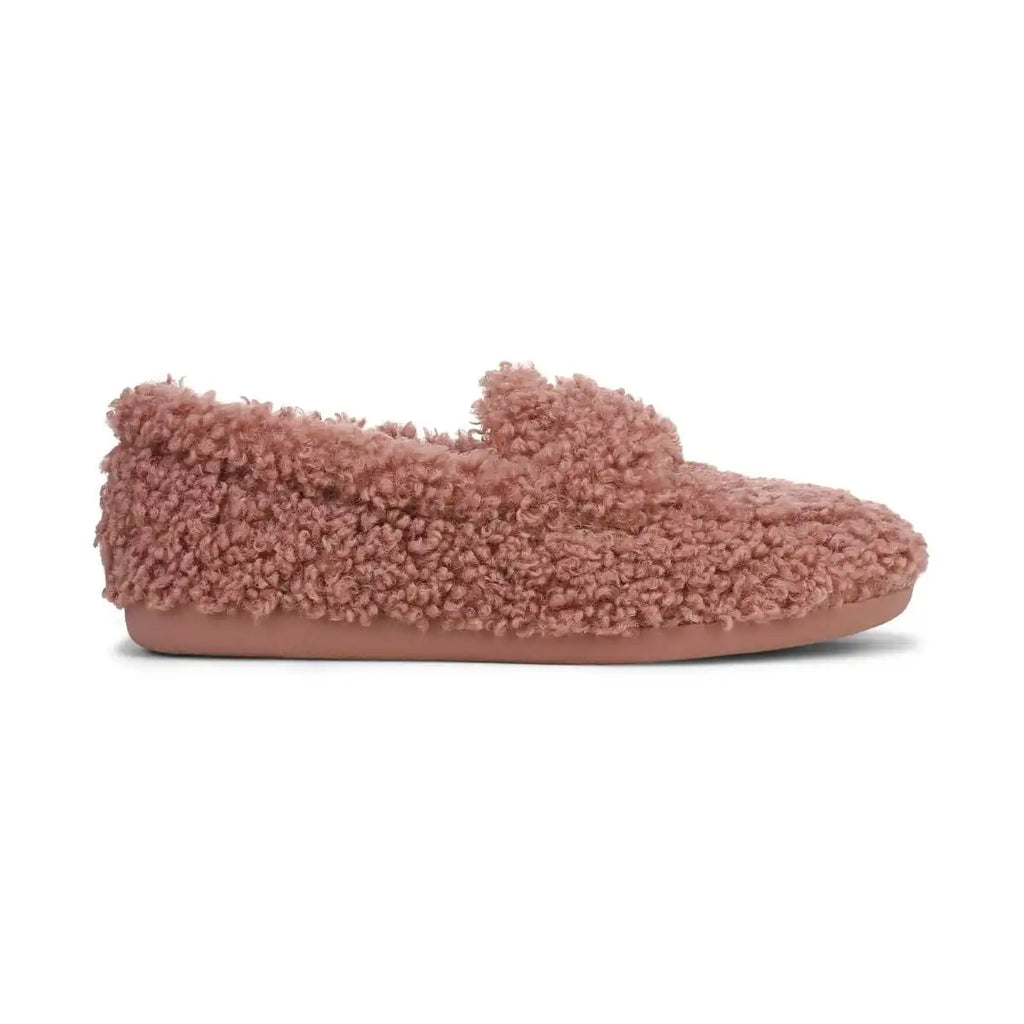 Snuggle Slipper Cinder Rose Shearling