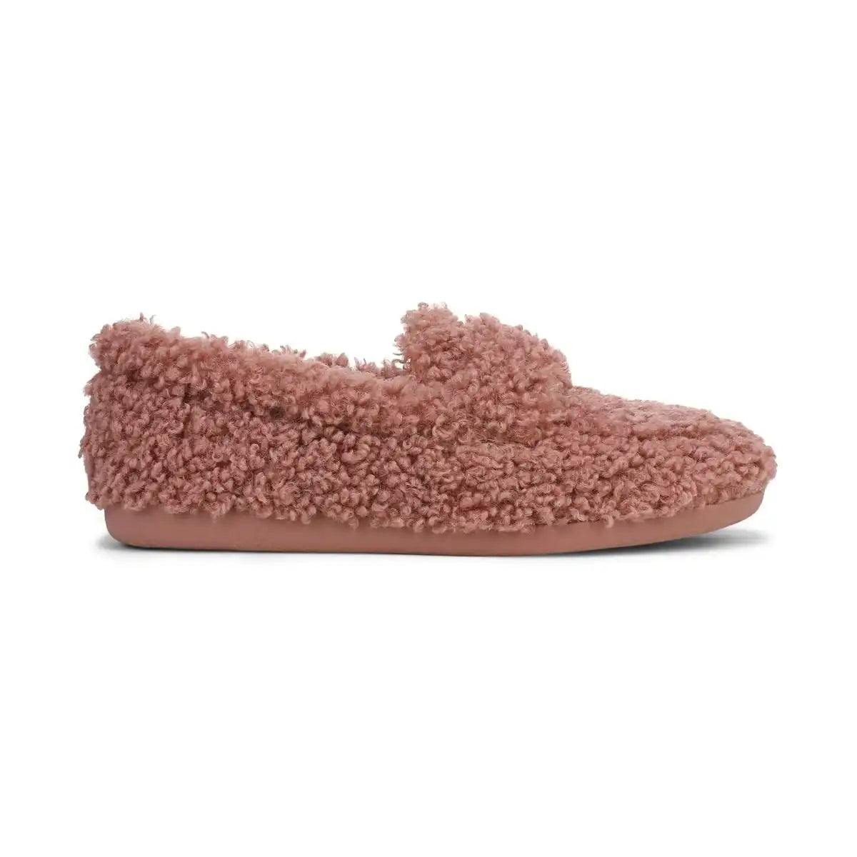 Snuggle Slipper Cinder Rose Shearling